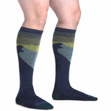 Men's Solstice Over-the-Calf Lightweight Ski and Snowboard Sock