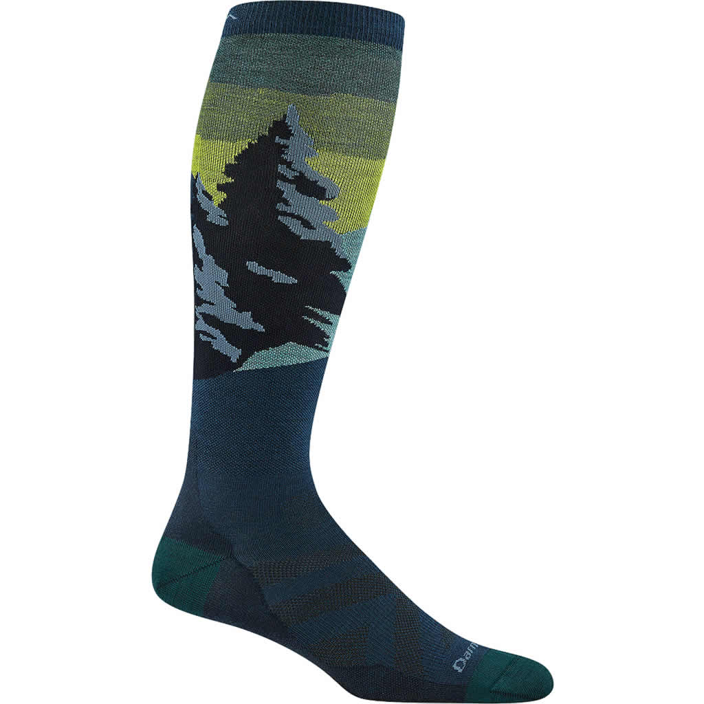 Men's Solstice Over-the-Calf Lightweight Ski and Snowboard Sock
