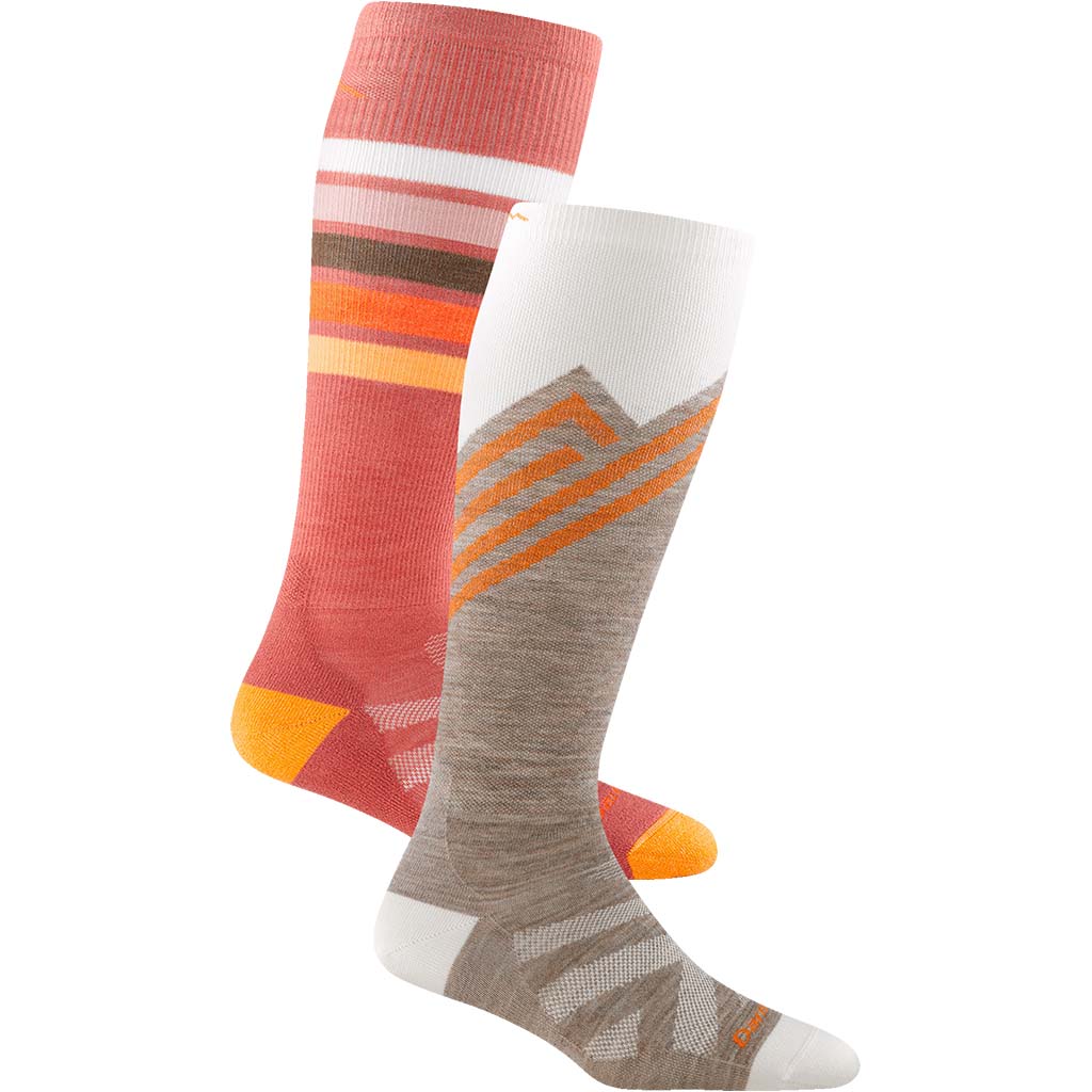 Women's Peaks Over-the-Calf Lightweight Ski and Snowboard Sock