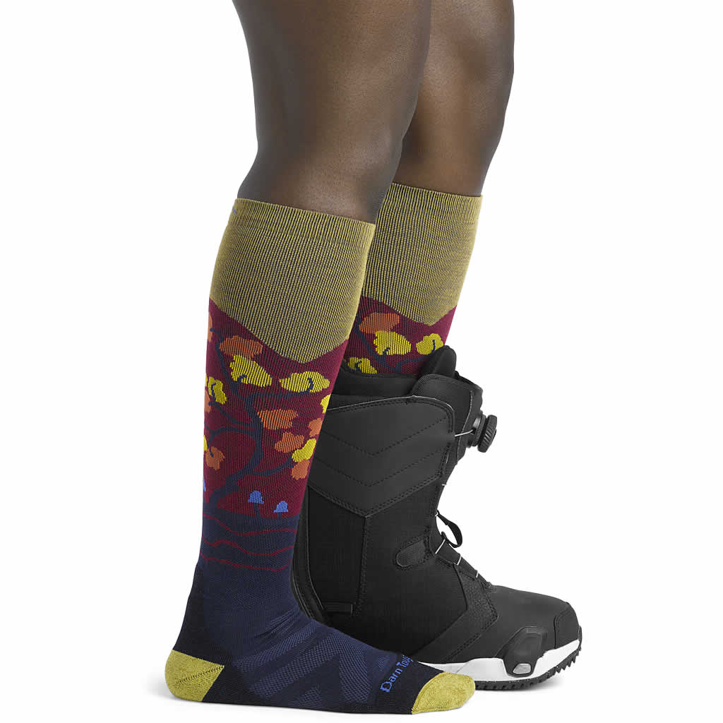 Women's Enchanted Over-the-Calf Midweight Ski and Snowboard Socks