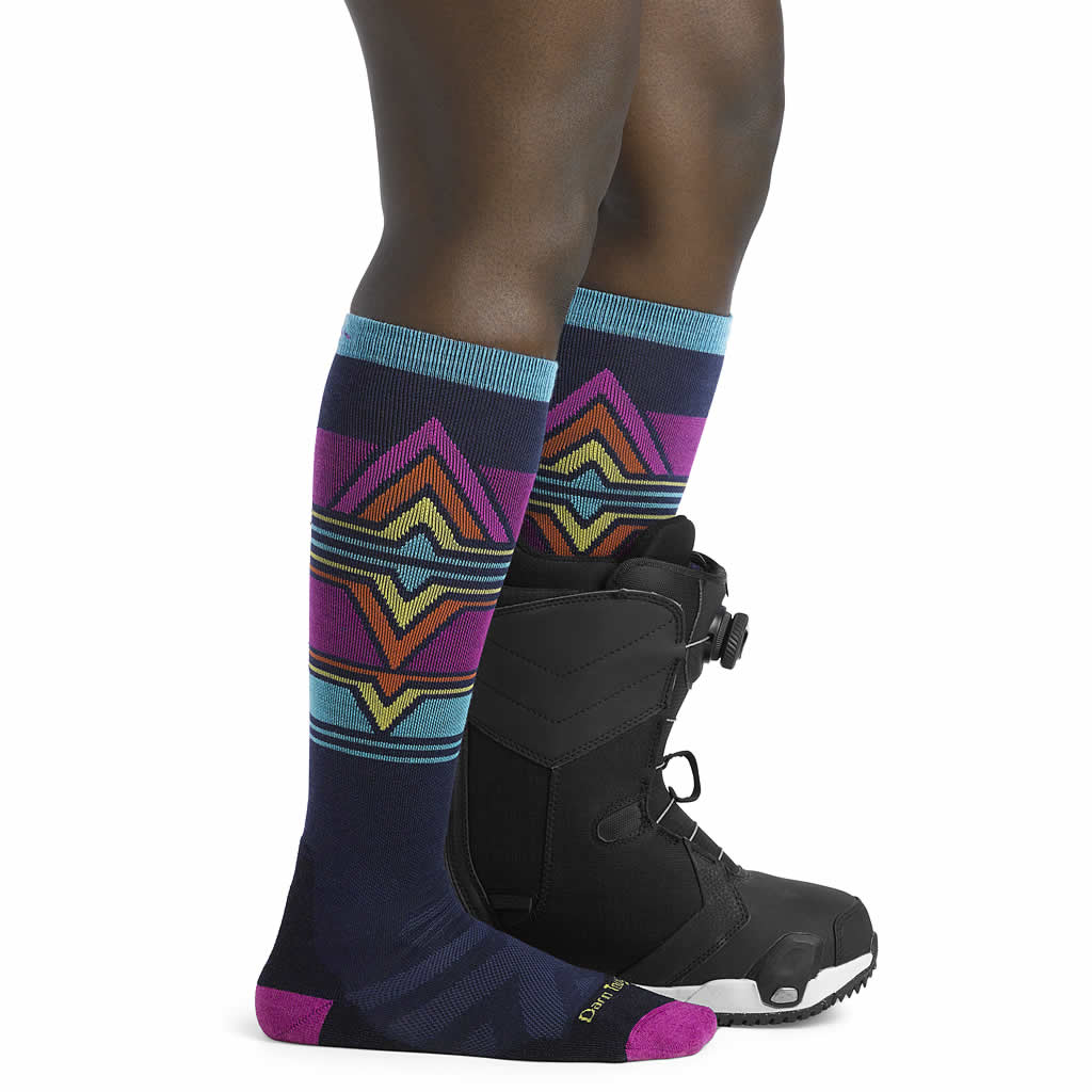 Women's Echo Over-the-Calf Midweight Cushion Ski and Snowboard Socks