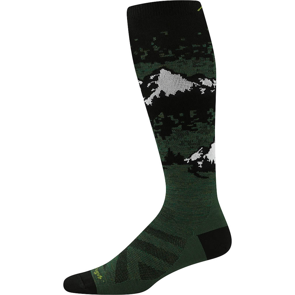 Men's Cold Smoke Over-the-Calf Lightweight Ski and Snowboard Socks