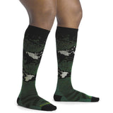 Men's Cold Smoke Over-the-Calf Lightweight Ski and Snowboard Socks