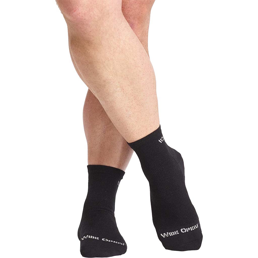 Men's Solid Lightweight Quarter Socks