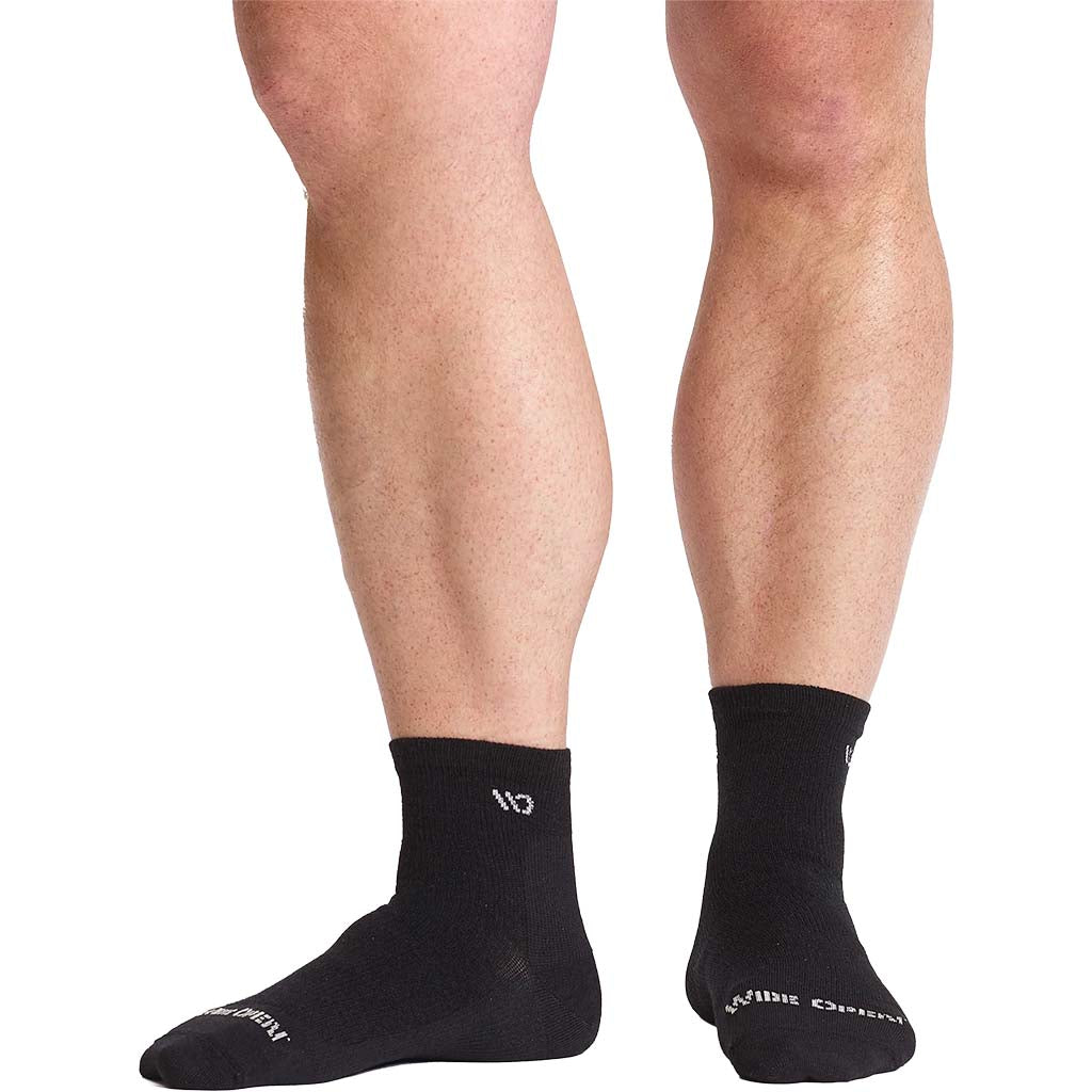 Men's Solid Lightweight Quarter Socks