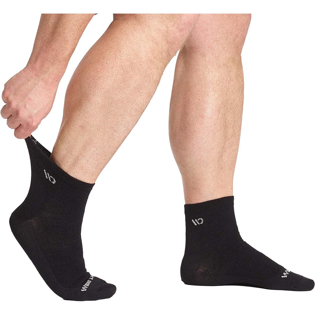 Men's Solid Lightweight Quarter Socks