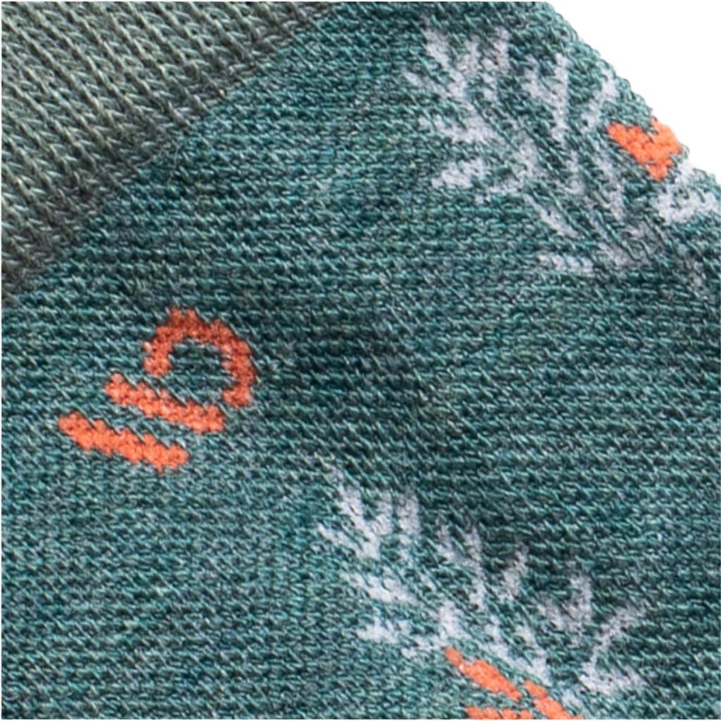 Women's Foliage Lightweight Cushion Micro Crew Sock