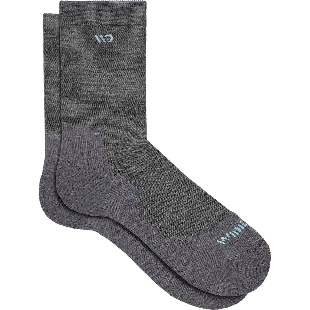 Women's Solid Cushioned Crew Socks