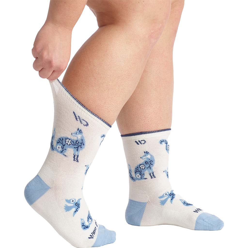 Women's Woodland Wonder Lightweight Micro Crew Socks