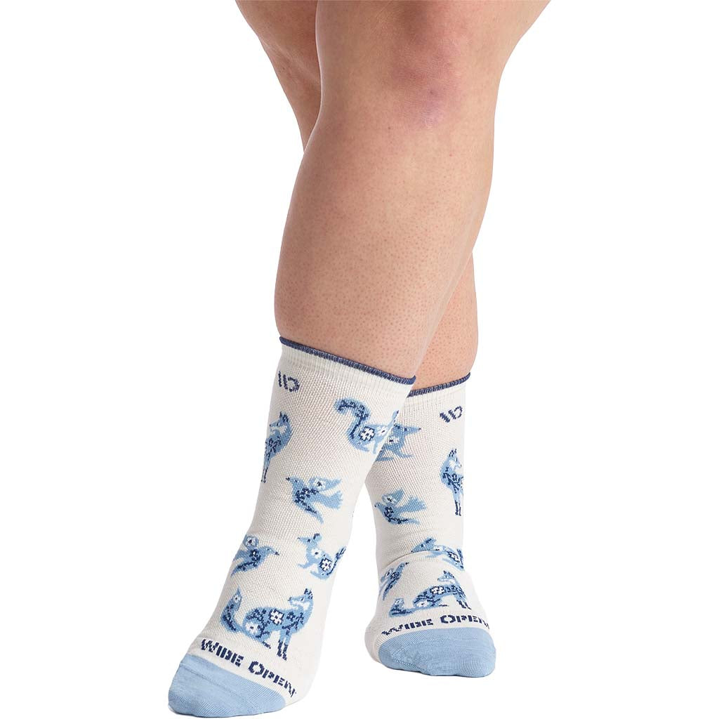 Women's Woodland Wonder Lightweight Micro Crew Socks