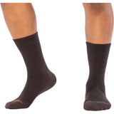 Men's Solid Lightweight Crew Socks