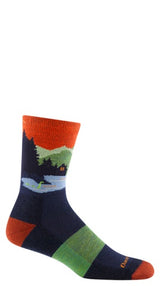 Men's Close Encounters Micro Crew Midweight Cushion Sock