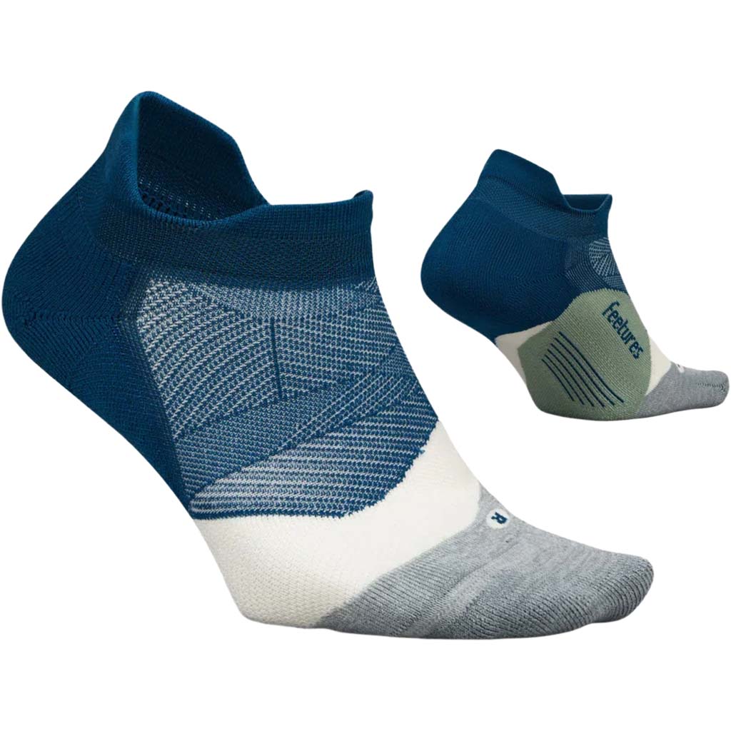 Elite Light Cushion No-Show Tab Socks