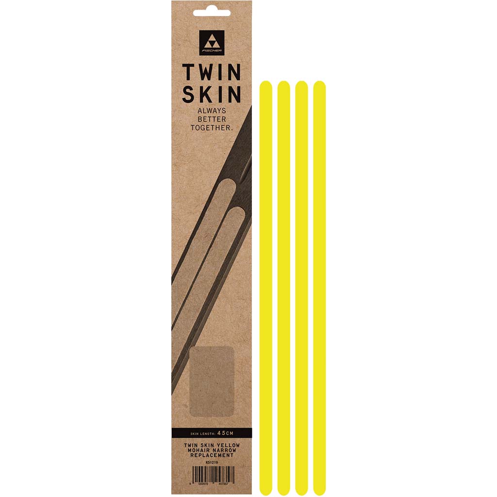 Twin Skin Yellow Mohair Narrow Nordic Skins