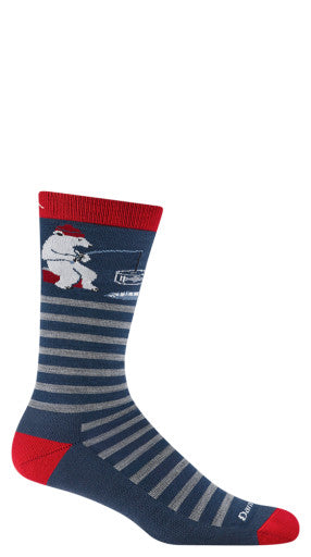 Men's Wild Life Crew Lightweight Cushion Lifestyle Sock