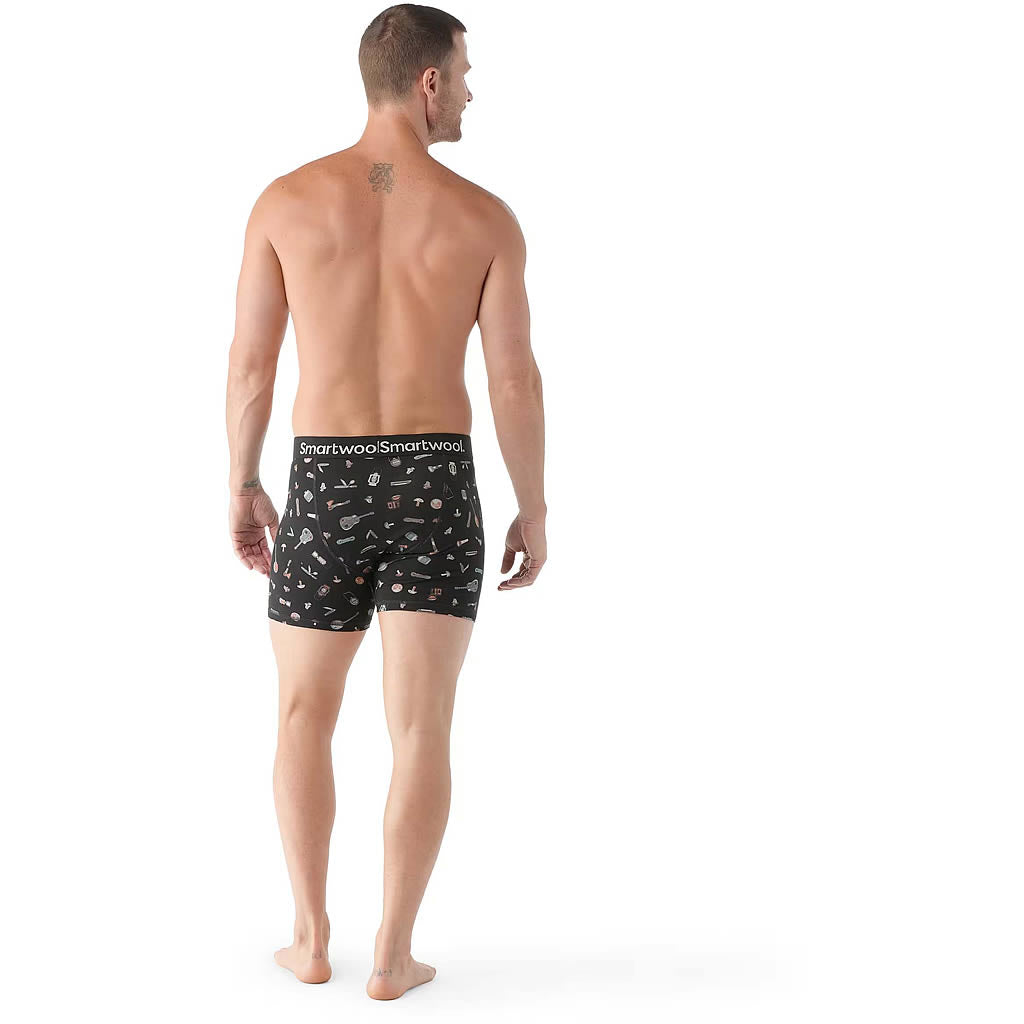 Men's Merino Print Boxer Brief