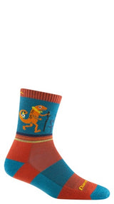 Kids' Sal Micro Crew Lightweight Cushion Hiking Sock