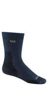 Men's Solid Midweight Cushion Micro Crew Sock