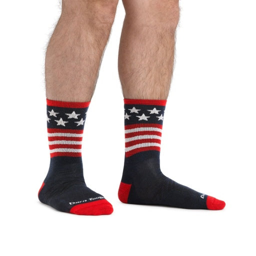 Men's Run Patriot Micro Crew Ultra-Lightweight Socks