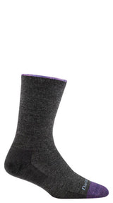 Women's Solid Basic Crew Lightweight Lifestyle Socks