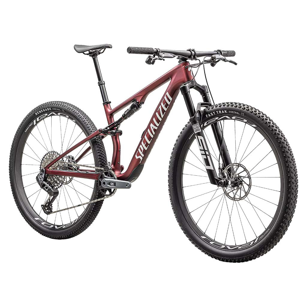 Epic 8 Expert Mountain Bike Red Sky/White Large