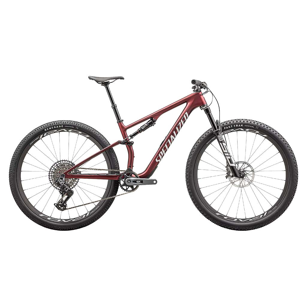 Epic 8 Expert Mountain Bike Red Sky/White Large