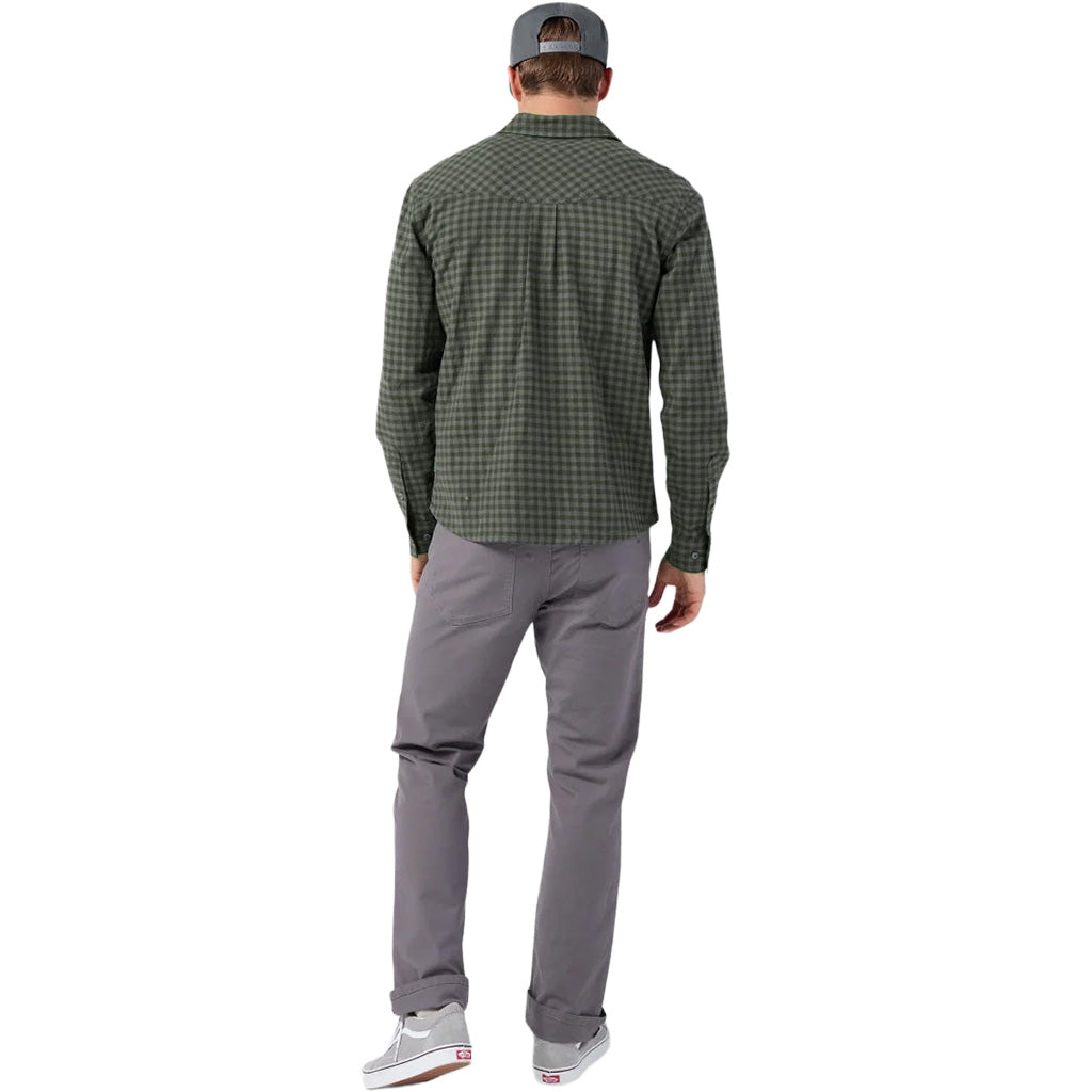 Men's Miter Stretch Lightweight Flannel Shirt