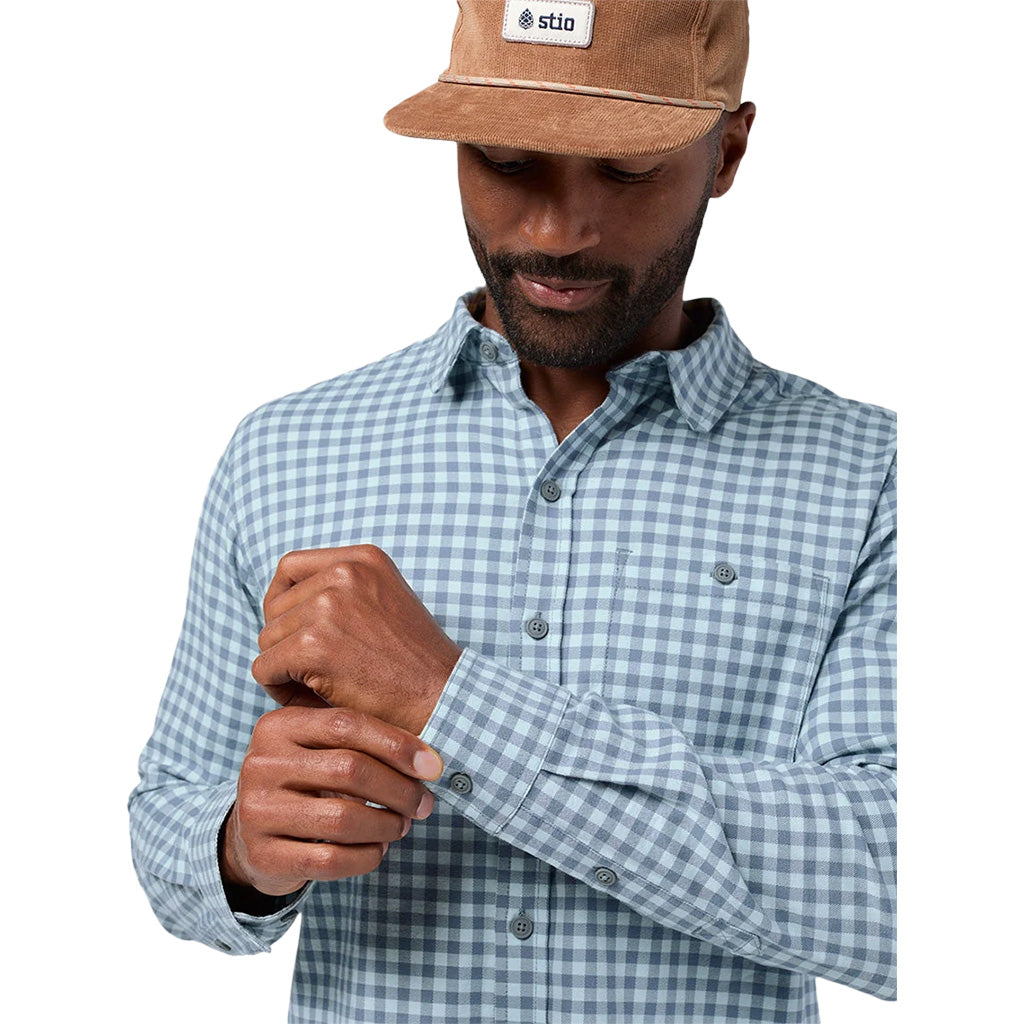Men's Miter Stretch Lightweight Flannel Shirt