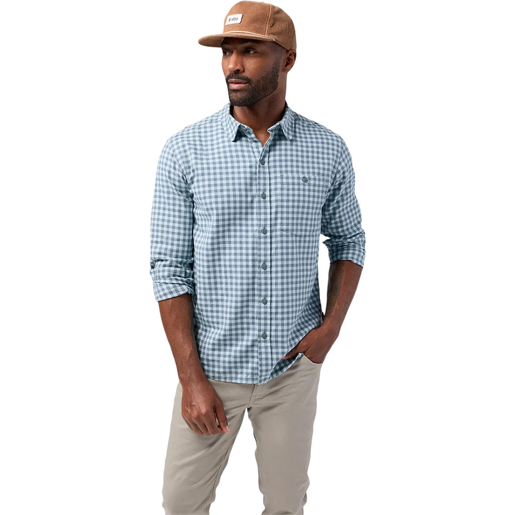 Men's Miter Stretch Lightweight Flannel Shirt