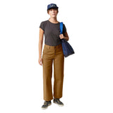 Women's Rivet Wide Leg Canvas Pant