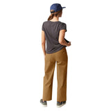 Women's Rivet Wide Leg Canvas Pant