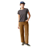 Women's Rivet Wide Leg Canvas Pant