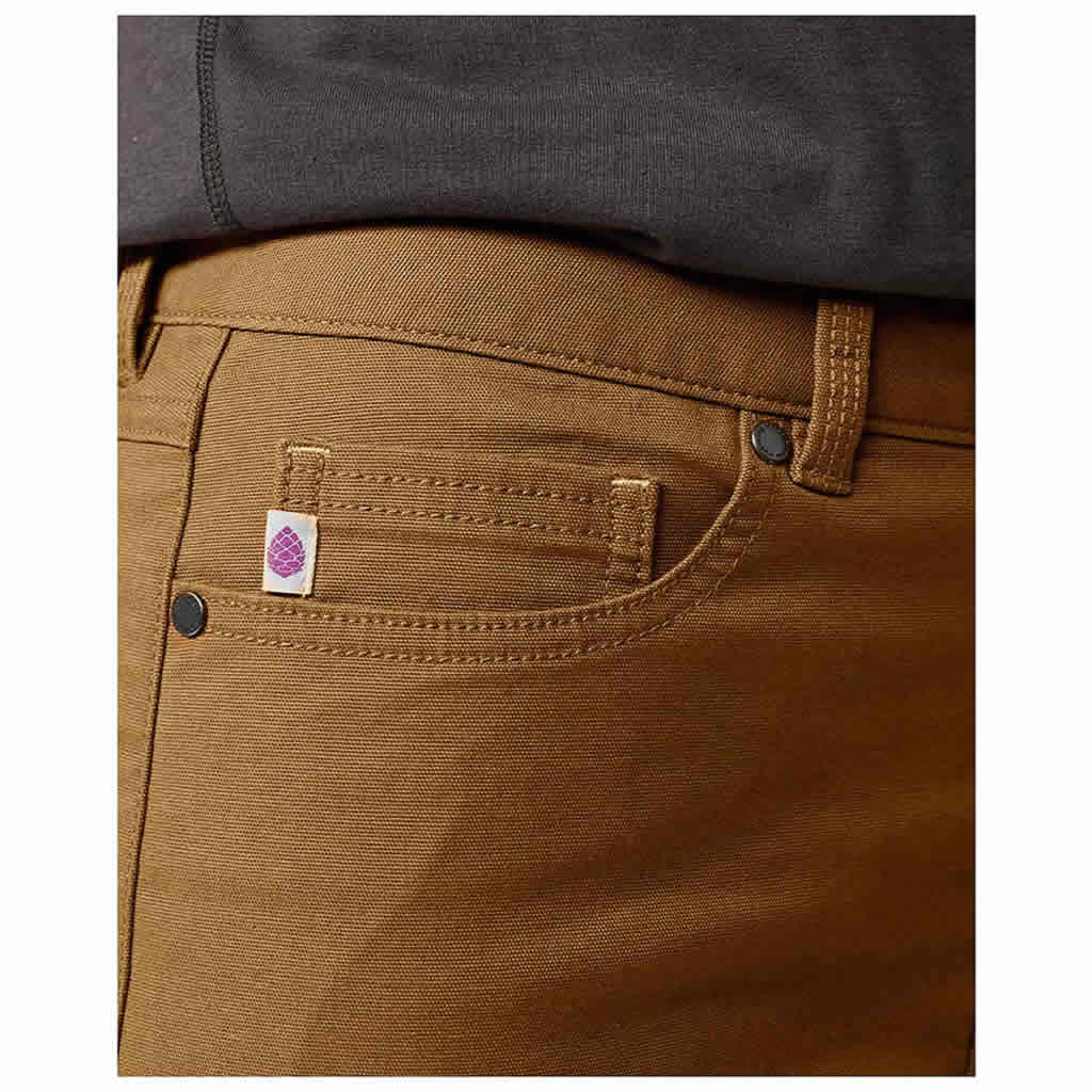 Women's Rivet Wide Leg Canvas Pant