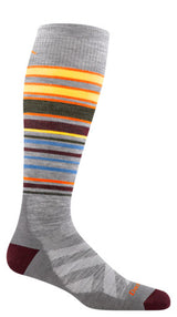 Snowpack Over-the-Calf Midweight Cushion Ski Snowboard Sock Men'