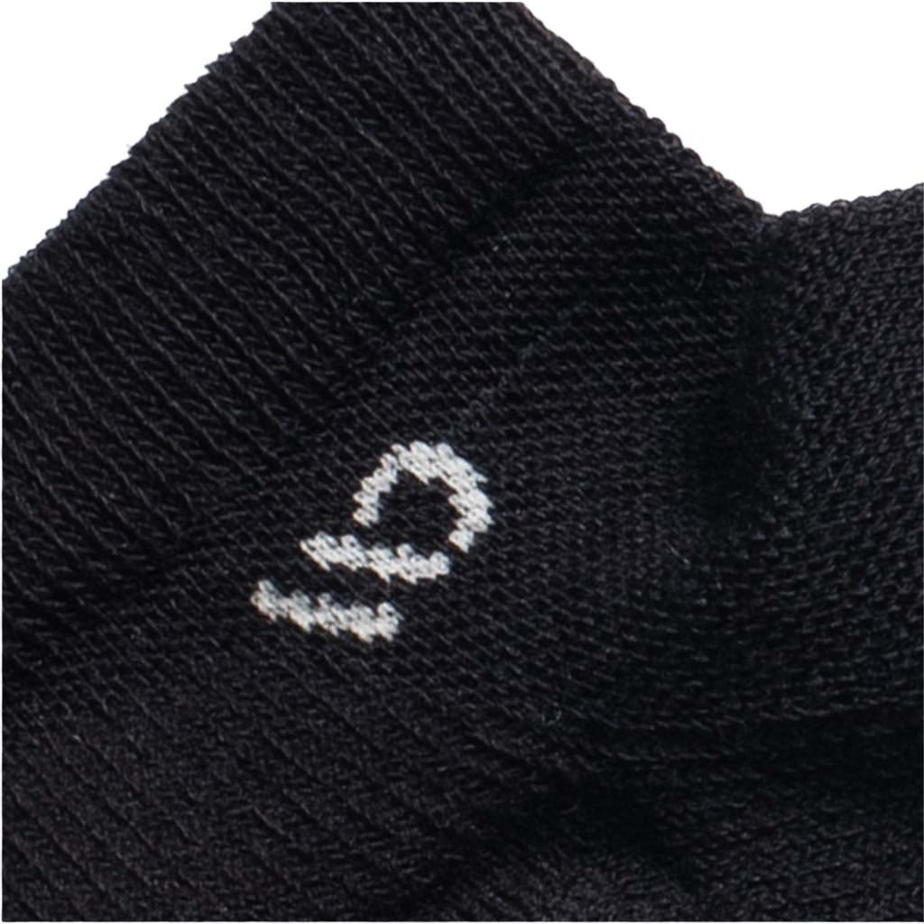 Men's Solid Midweight Cushion No Show Sock