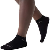 Men's Solid Midweight Cushion No Show Sock