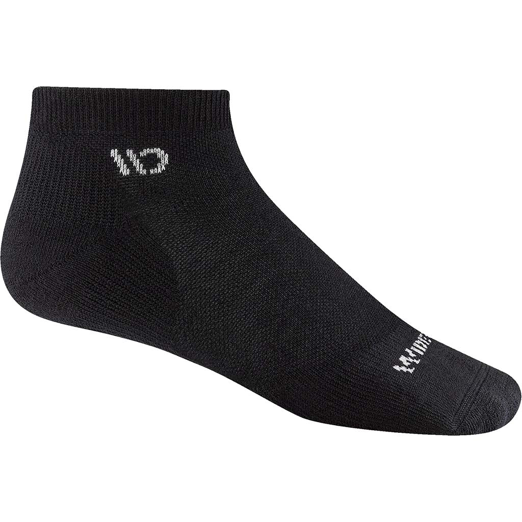 Men's Solid Midweight Cushion No Show Sock