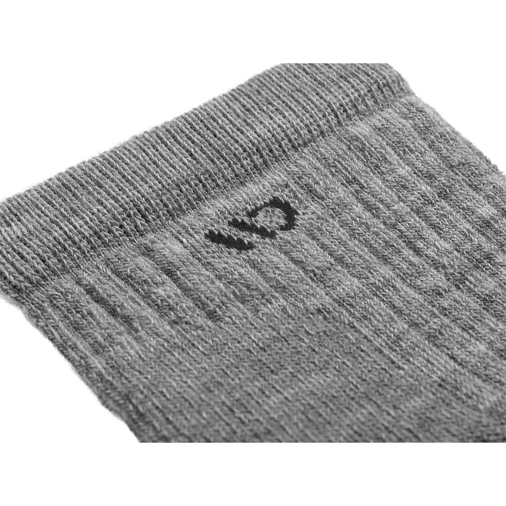 Men's Solid Midweight Quarter Sock