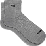 Men's Solid Midweight Quarter Sock