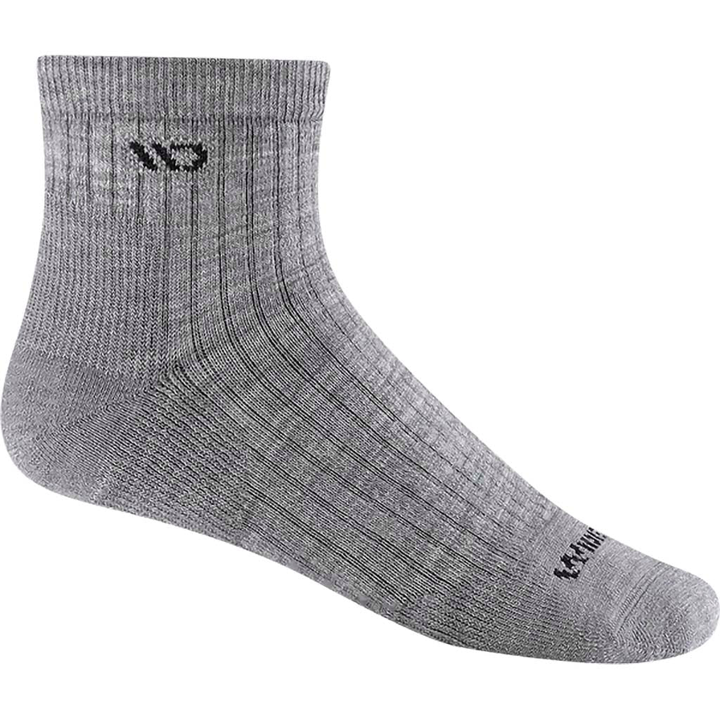 Men's Solid Midweight Quarter Sock