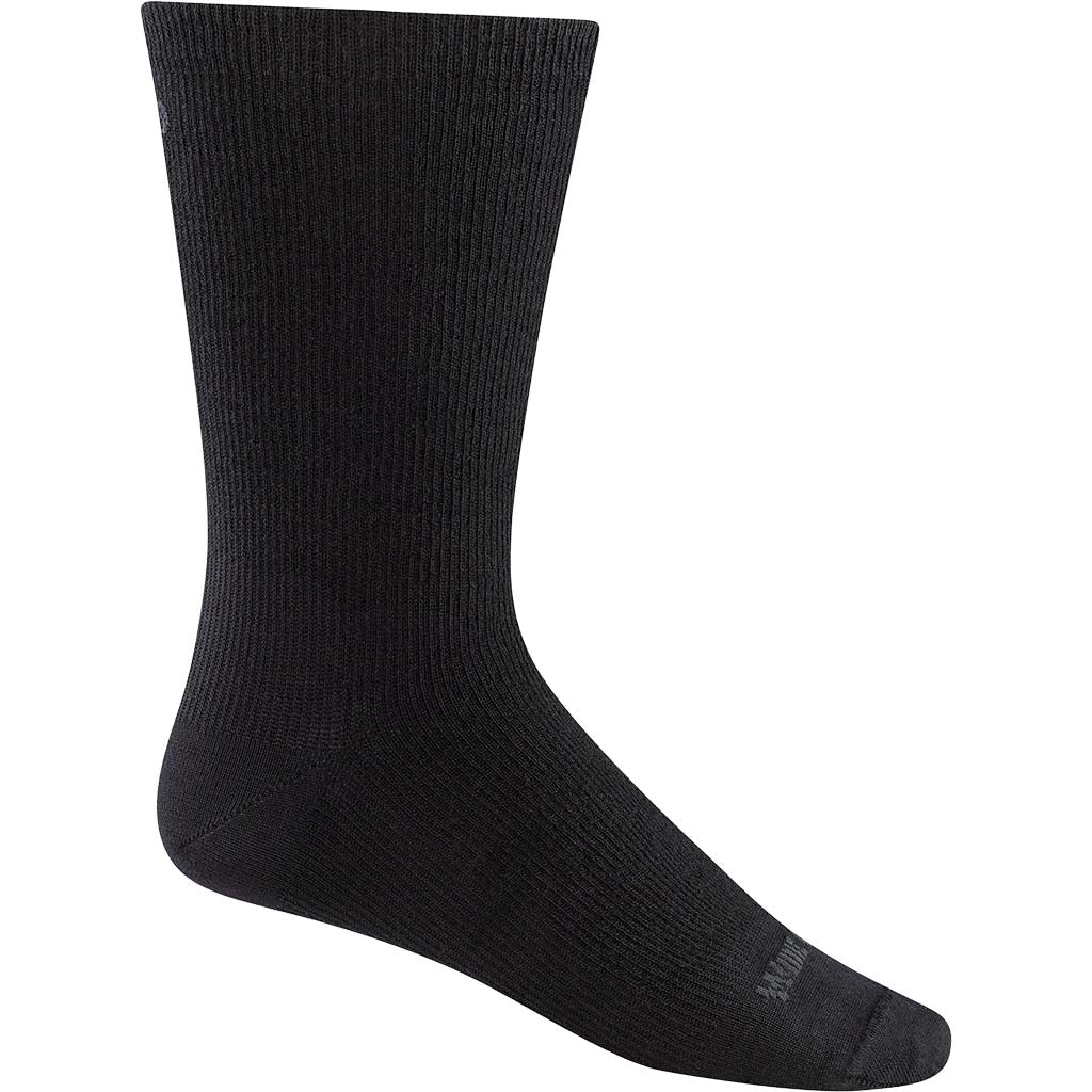 Men's Solid Lightweight Crew Socks