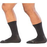 Men's Solid Lightweight Crew Socks