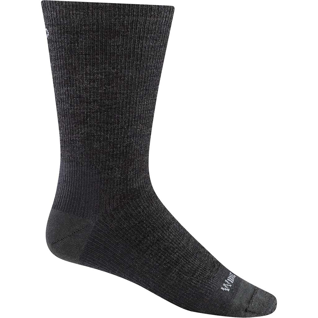 Men's Solid Lightweight Crew Socks