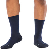 Men's Solid Lightweight Crew Socks