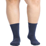Women's Solid Cushioned Crew Socks