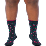 Women's Strawberry Fields Cushioned Crew Socks