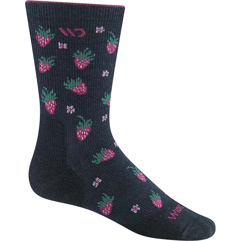 Women's Strawberry Fields Cushioned Crew Socks