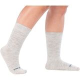 Women's Solid Basic Lightweight Crew Socks