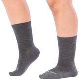Women's Solid Basic Lightweight Crew Socks