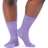 Women's Solid Cushioned Crew Socks